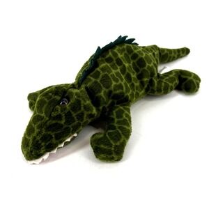 Vintage Russ Berrie Alligator Plush CRUNCH Crocodile Mini Green 90s Swamp Jungle